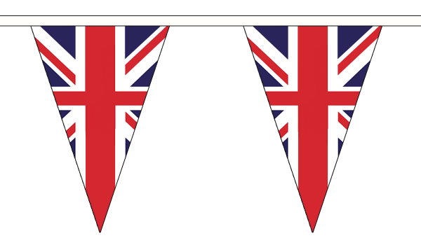 Union Jack (UK) Triangle Bunting
